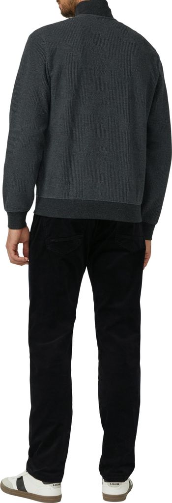 S. Oliver Sweatshirt Jacke black 3XL