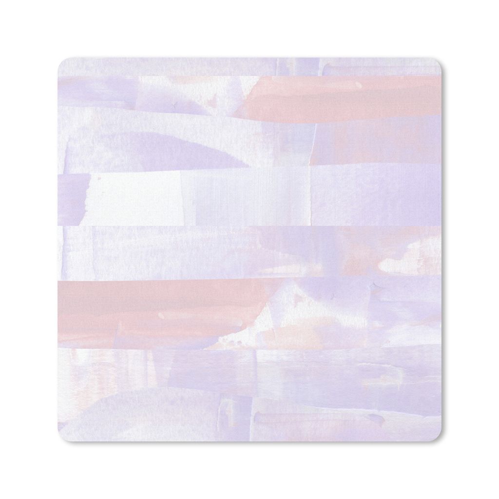 MuchoWow Mauspad Mousepad Pastell - Farbe - Gestaltung 30x30 cm - Mousepads - Maus Mat - Pad - Mausunterlage - Gaming