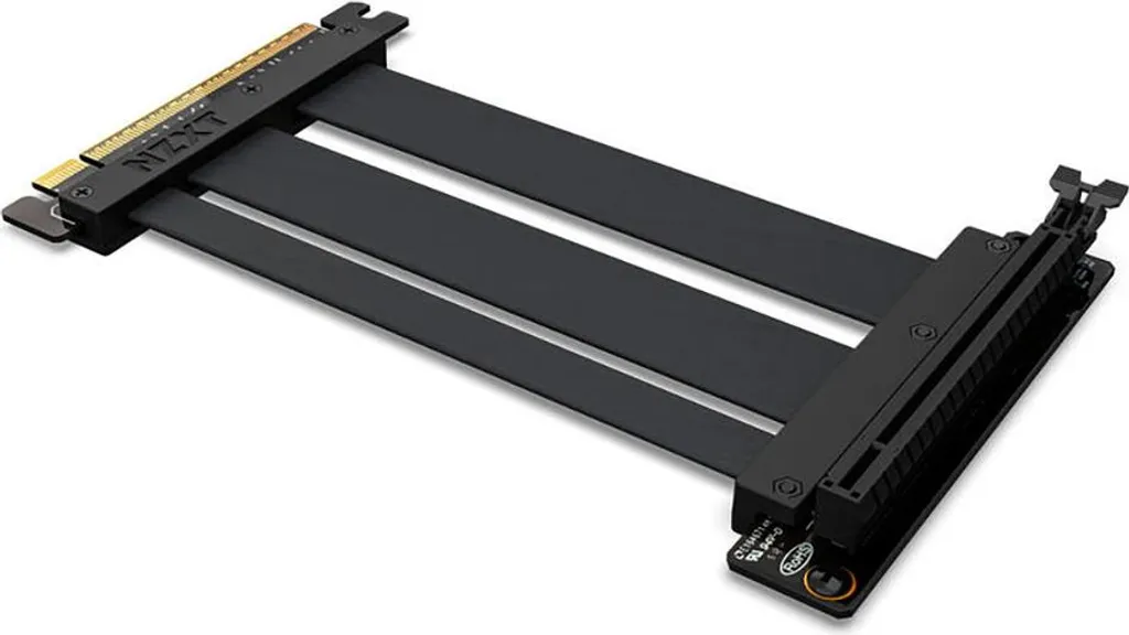Câble Riser NZXT PCIe 4.0 x16 200mm Noir : Fini les Pertes de Performance