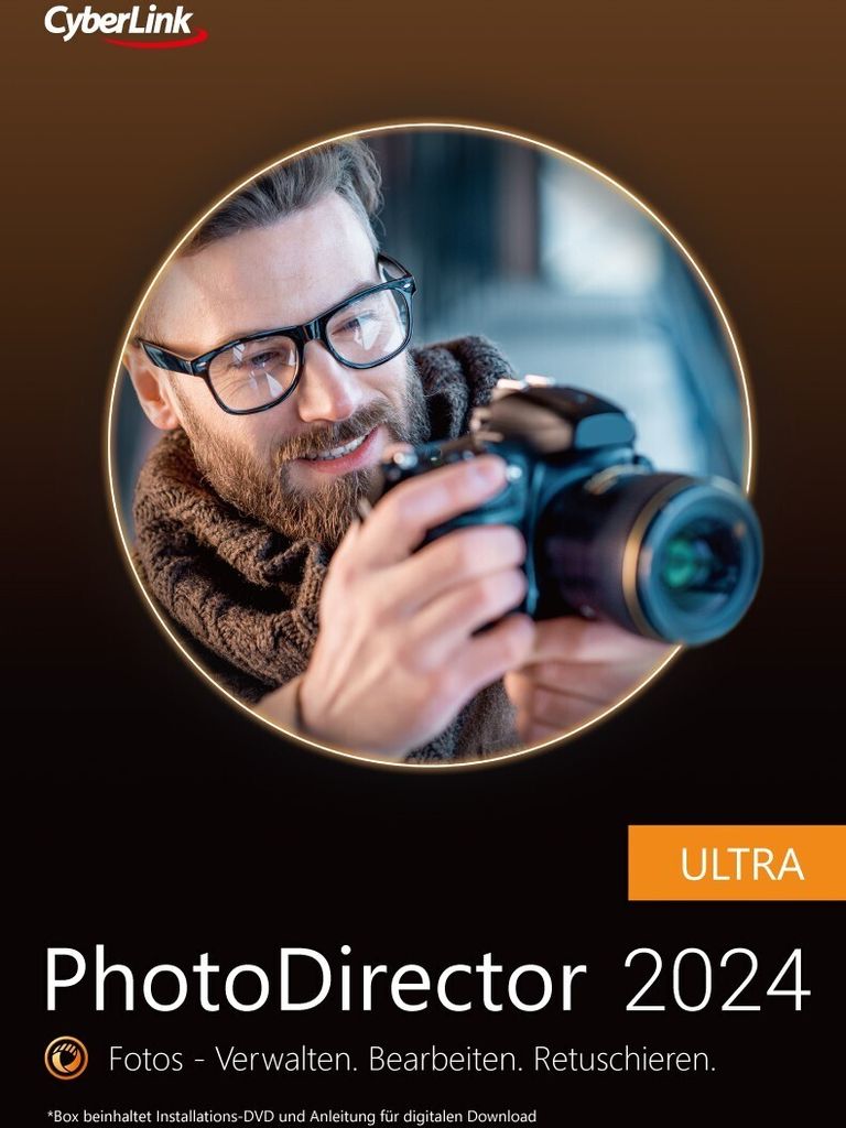 Cyberlink PhotoDirector 2024 Ultra /Dauerlizenz/ 1 PC (Lizenz per Email)