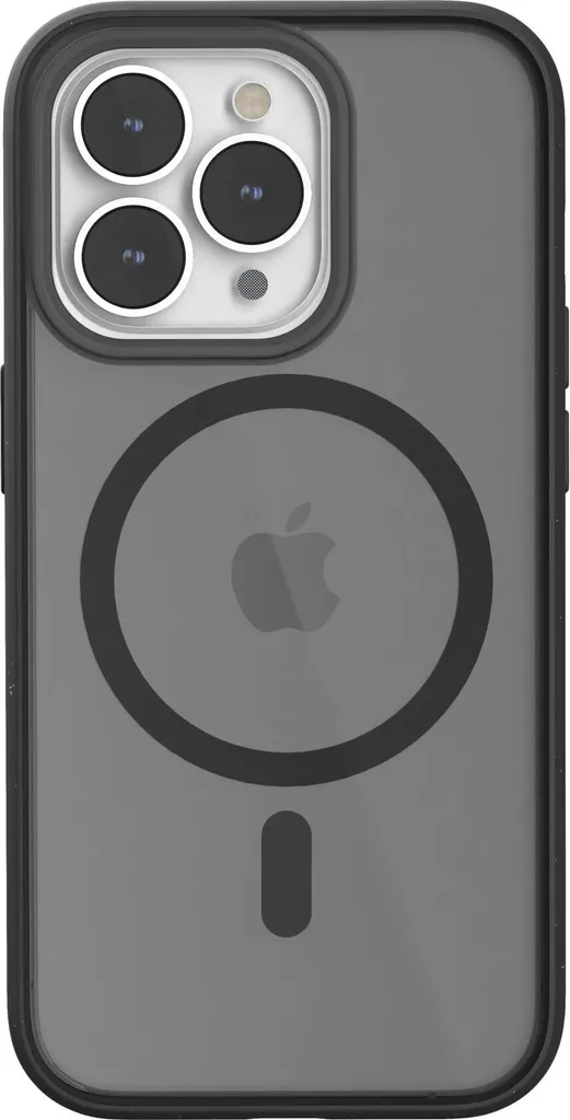 Cover iPhone 14 Pro Max Woodcessories MagSafe Eco Nero Opaco Slim