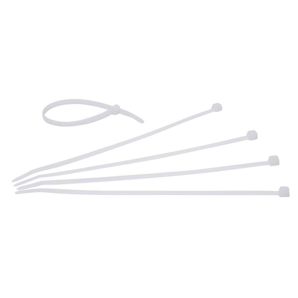 Kopp 356800097 Kabelbinder, Sortiment: je 25 Stück: 100, 150 und 200 mm, transparent