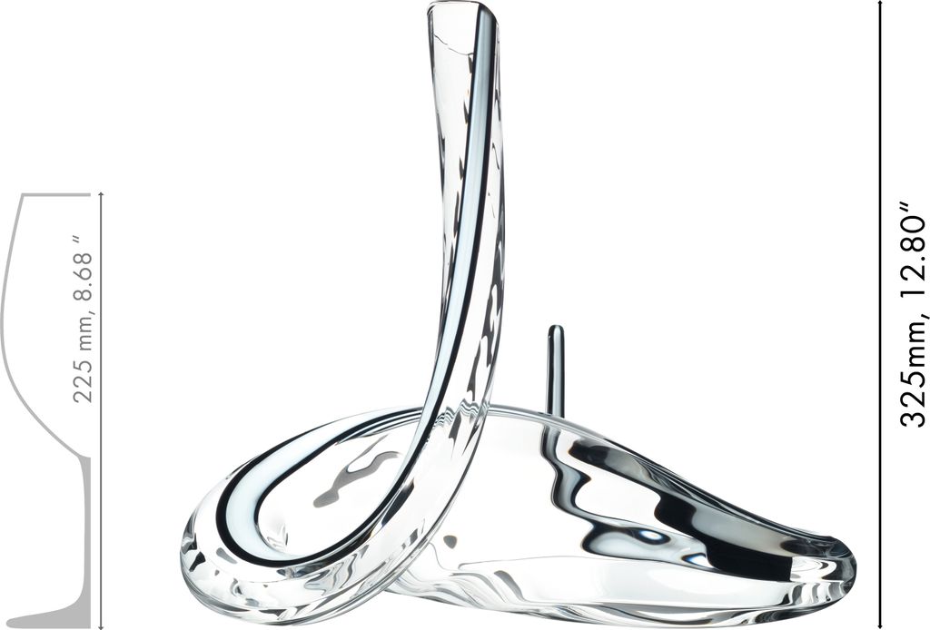 Riedel Fatto a Mano Dekanter Mamba Black/White/Black Produktbild 