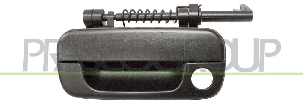 PRASCO PG9048301 Türgriff passend für PEUGEOT PARTNER Combispace (5F) Schwarz