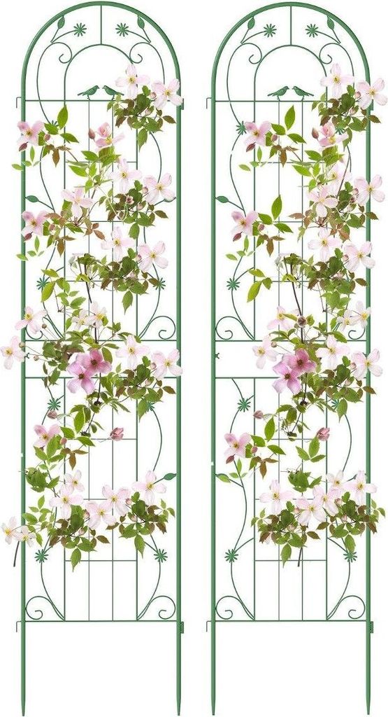 Zestaw metalowych kratek ogrodowych - 220 cm, odpornych na Zdjęcie produktu 