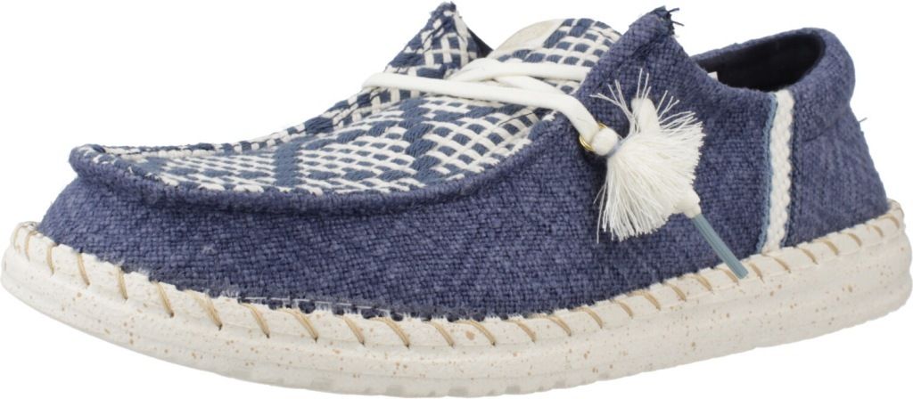 HEY DUDE WENDY FUNK COASTAL JUTE Blau