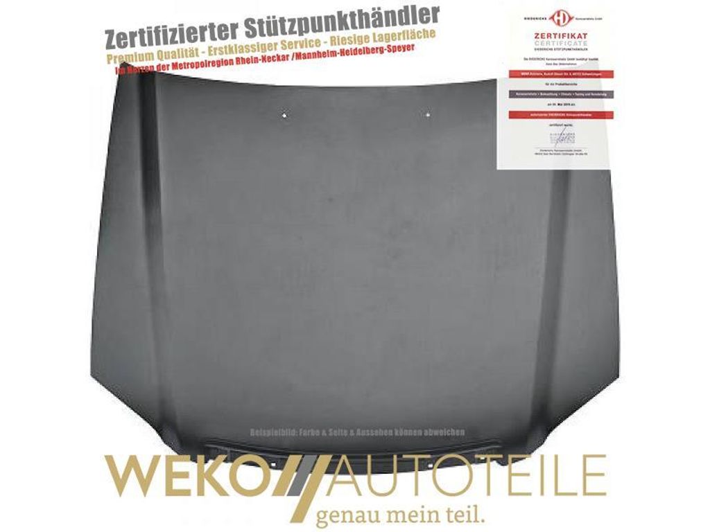 Motorhaube DIEDERICHS 5672800 für MAZDA