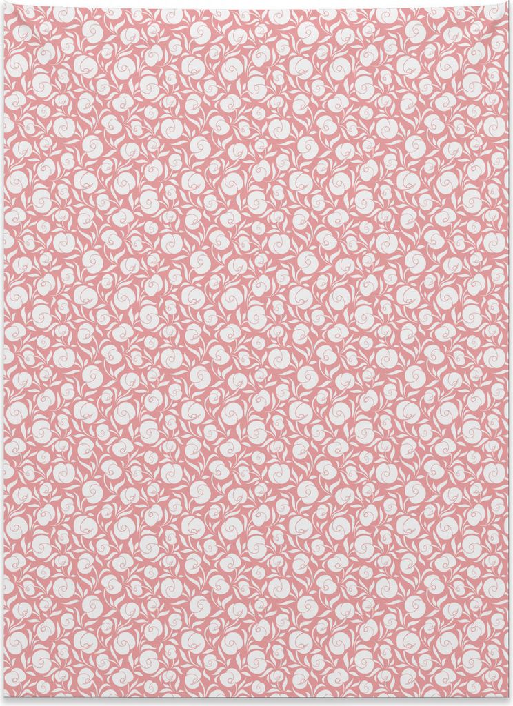 Abakuhaus Garten-Kunst Wandteppich, Sinnliche Calla-Blume aus Weiches Mikrofaser Stoff Kein Verblassen Klare Farben Waschbar, 110 x 150 cm, Hellros...