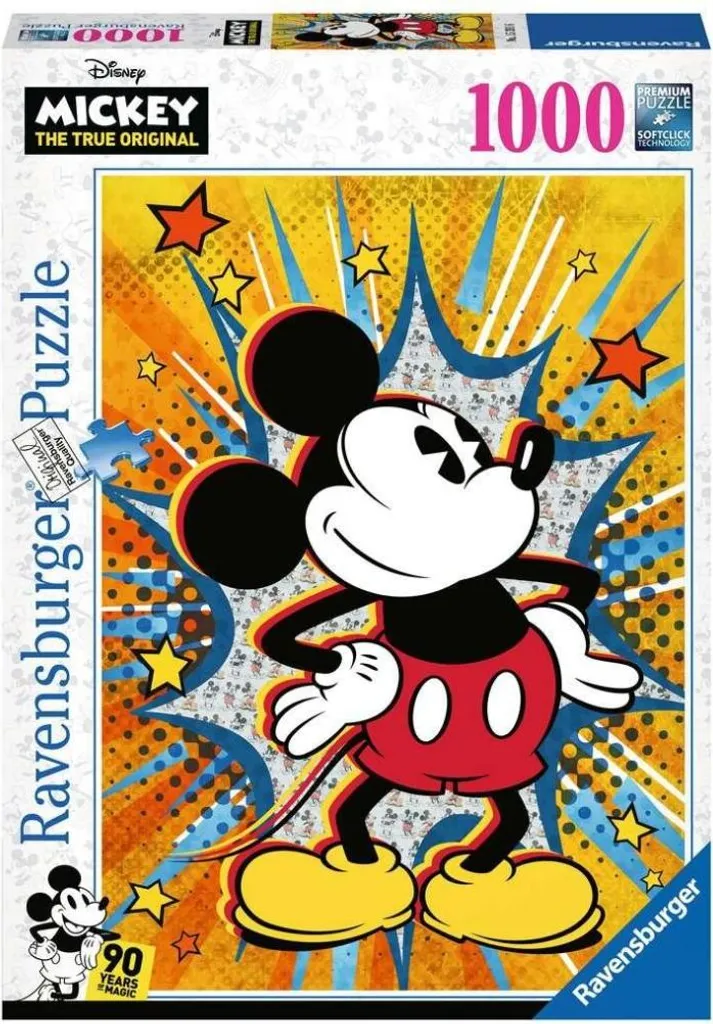 Puzzle Disney Mickey Mouse Softclick Ravensburger - Qualité Premium 2D - 2