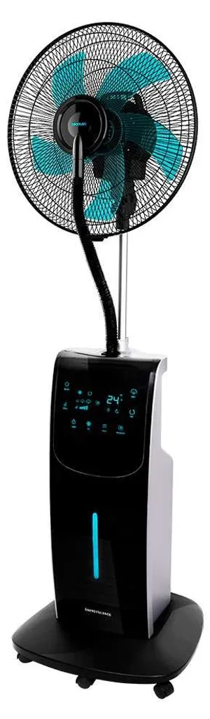 Ventilateur Puissant Cecotec 90W Noir 124cm - Flux d'Air Haute Performance