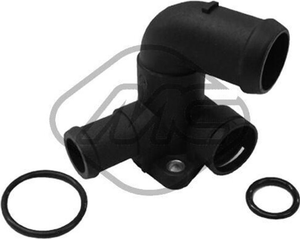 Metalcaucho 03614 Kühlmittelflansch für VW POLO (6N2) Wasserflansch