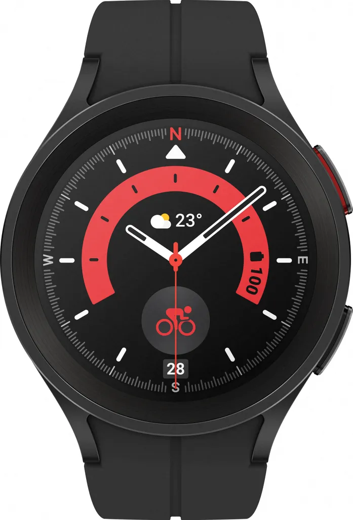 Samsung Galaxy Watch 5 Pro 45mm - Résistante avec Autonomie de 80 Heures