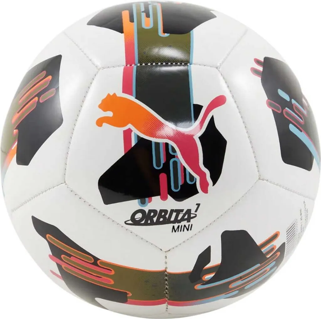 Mini Ballon de Foot Puma Orbita 7 Ms Blanc pour Jongles et Loisir Enfant