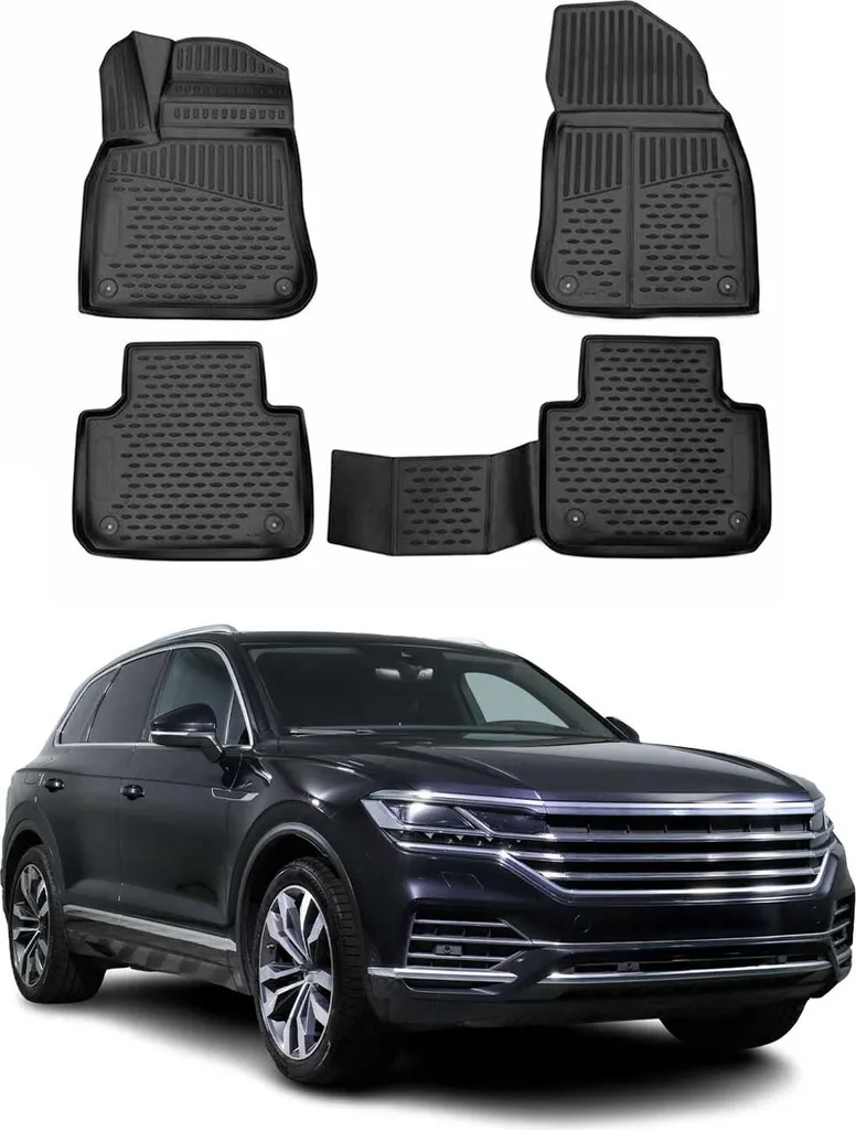Tappetini Auto TPE VW Touareg 2018-2021 | Inodore e Sicuri