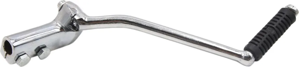 Levier Kick Start 15mm argenté en métal forgé pour moteur de moto standard