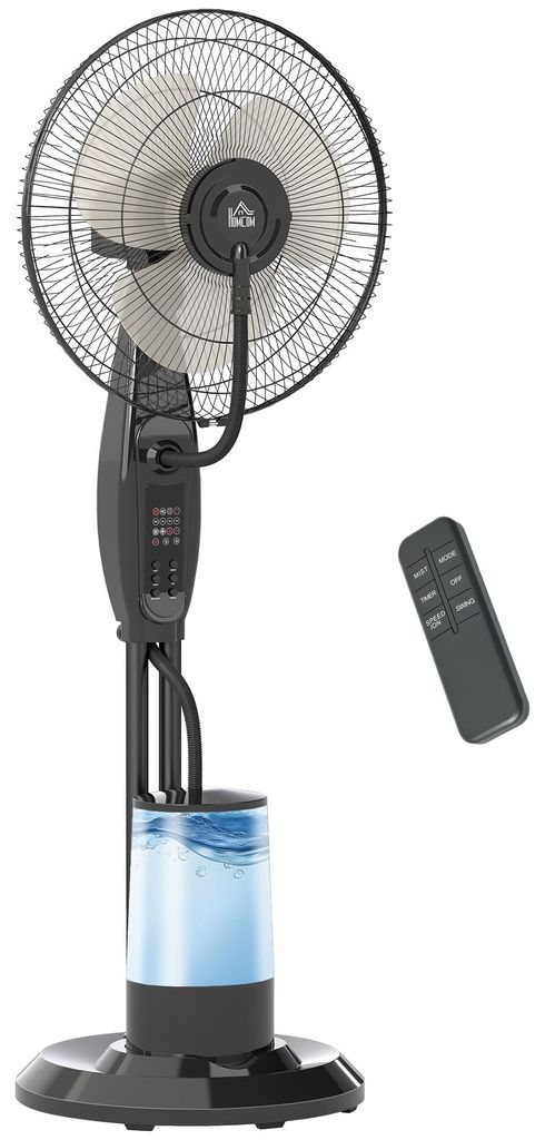 HOMCOM Ventilator mit Wasserkühlung Standventilator mit Produktbild 