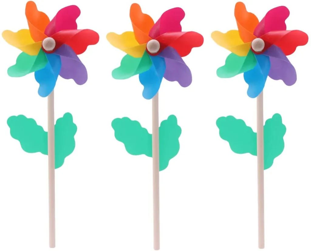 HpLive Metall Windspiel 90cm - Windmühle Mit Reflektierender Oberfläche Für Garten