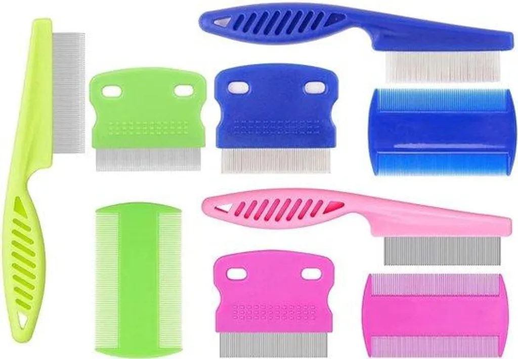 Kit Toilettage Animaux 9 pcs - Élimine Poux et Taches pour Chats et Chiens