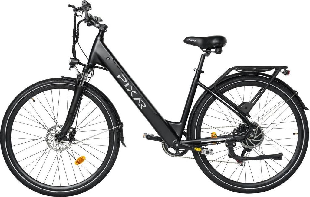 PIXAR CITY1 250W 36V 10,4Ah E-Bike 120KG 15° Steigung Schwarz