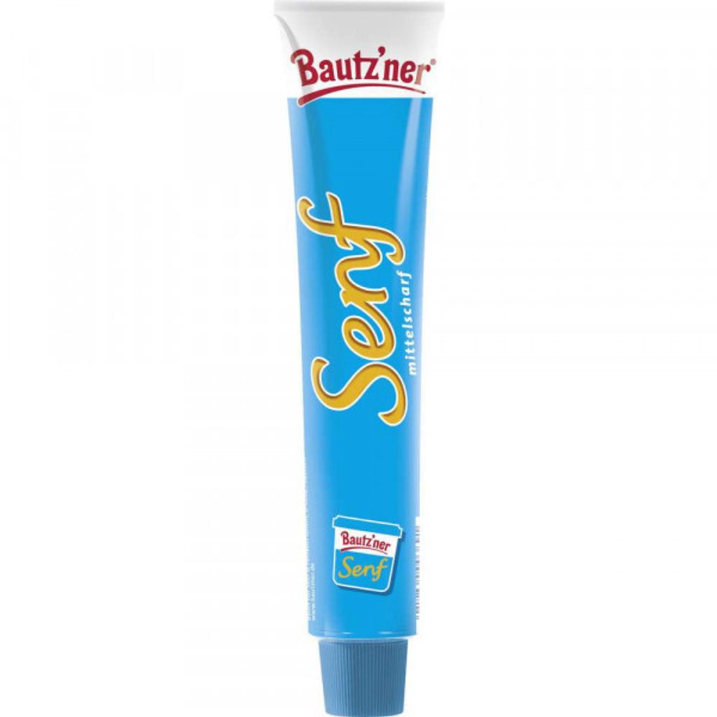 Bautzner Senf mittelscharf Tube - 100ml Produktbild 