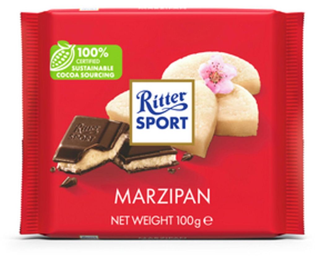 Ritter Sport Schokolade Marzipan 60256 100g Produktbild 