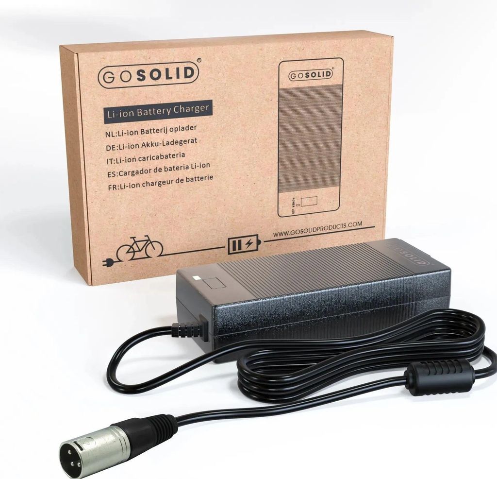 GO SOLID! Nabíjačka batérií pre skútre Sterling 24V 2A Obrázok produktu 