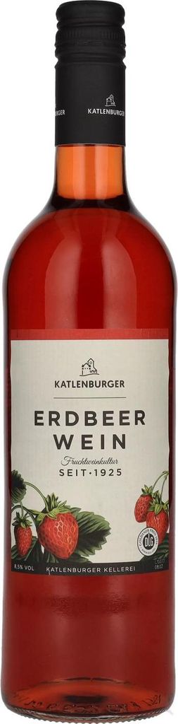 Katlenburg jahodové víno 8,5% obj. 0,75l Obrázok produktu 
