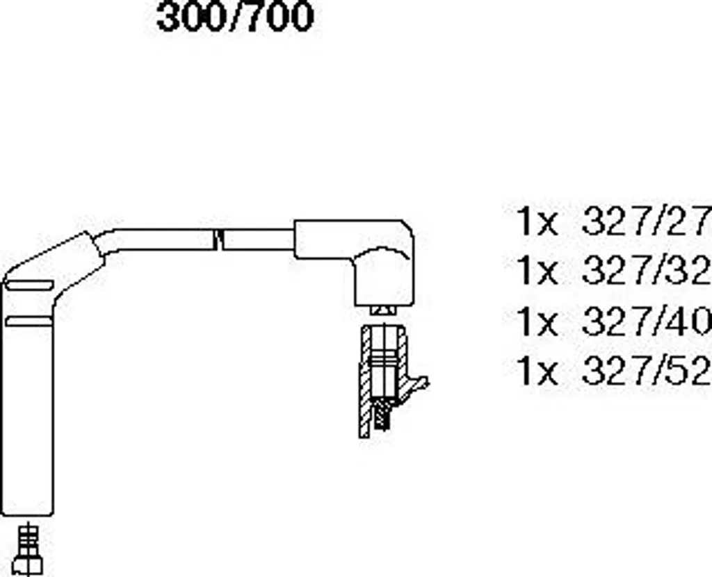 Migliora l'Accensione: Set Cavi BREMI 300/700 Hyundai Getz Accent 27501-22B00