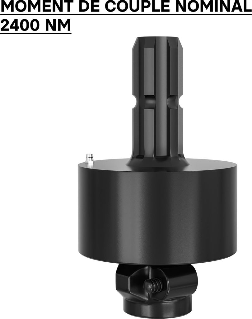 Embrayge à roue libre Arbre Cardan 201mm Filet Mâle Femelle