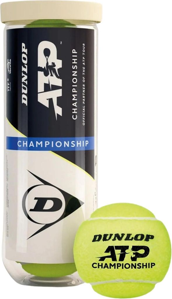 Dunlop ATP Championship Tennisbälle (3-can) Produktbild 