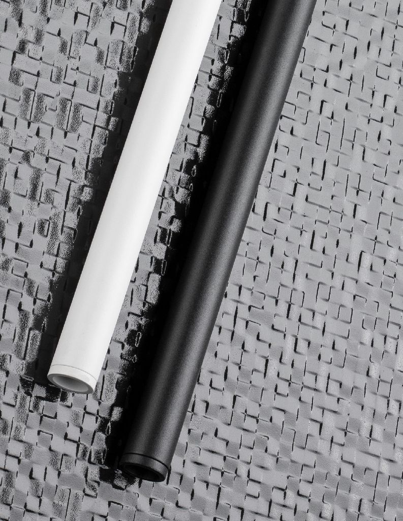 Nova Luce ULTRATHIN LED Pendelleuchte Weiß 3W Warmweiss 150x2,5cm 9184021