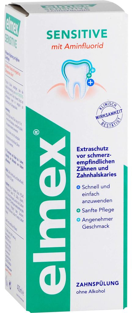 elmex 388260 elmex SENSITIVE Mundspülung 400 ml Immagine del prodotto 