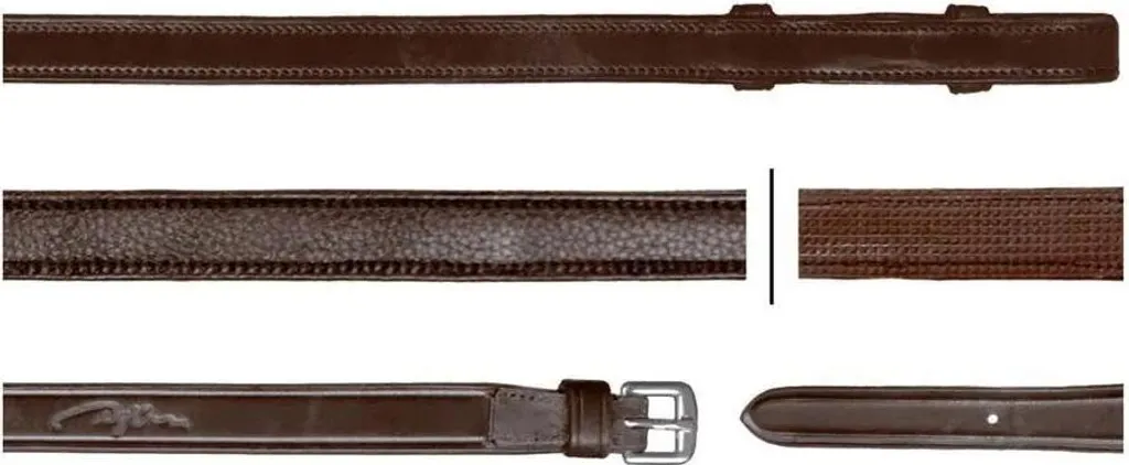 Dyon New English Collection Rênes Hunter 5/8 Marron Cob pour Cheval