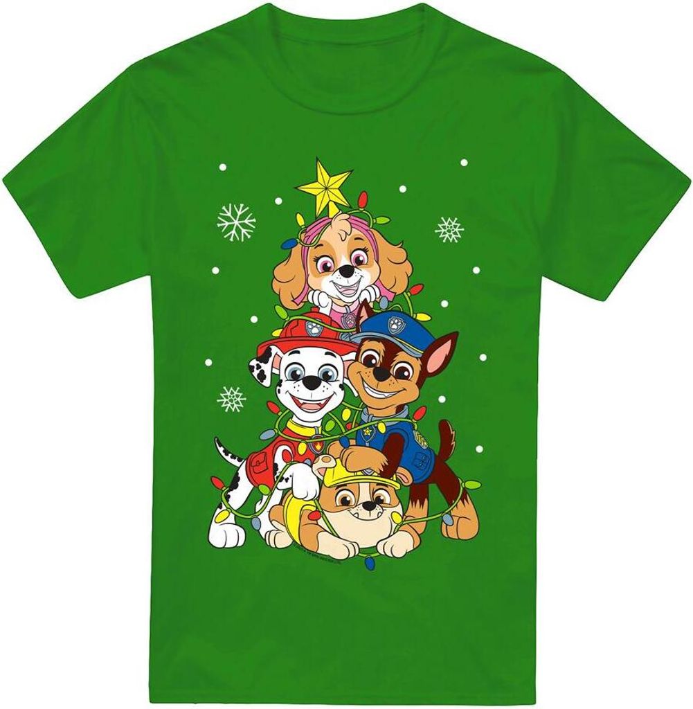 Paw Patrol - Maglietta da uomo TV6418 (XL) (verde Immagine del prodotto 