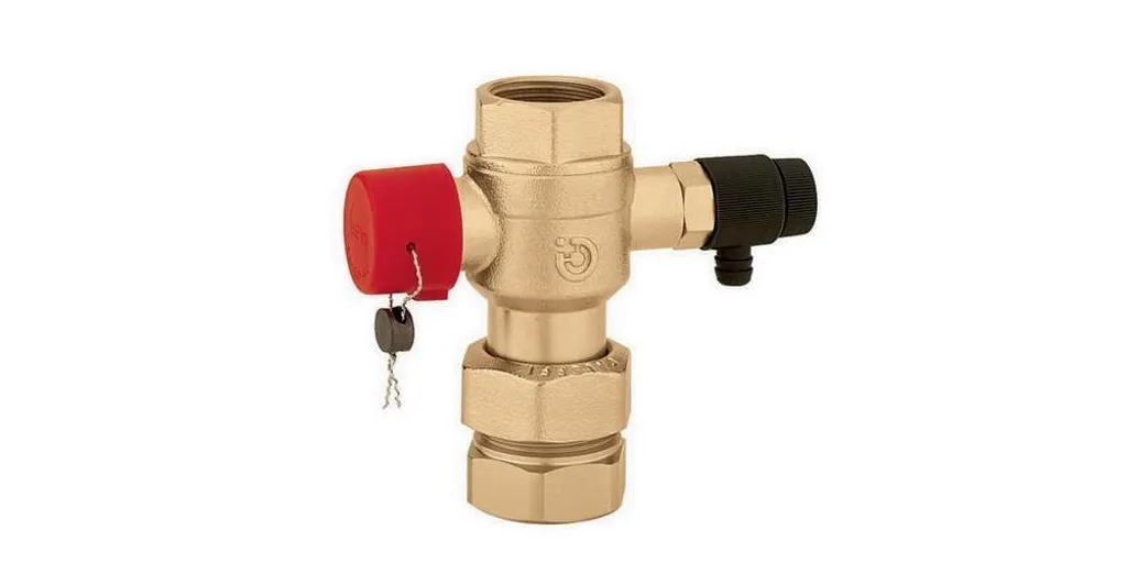 Robinet d'arrêt à boisseau 558 fileté 3/4 pouce pour circuit d'eau