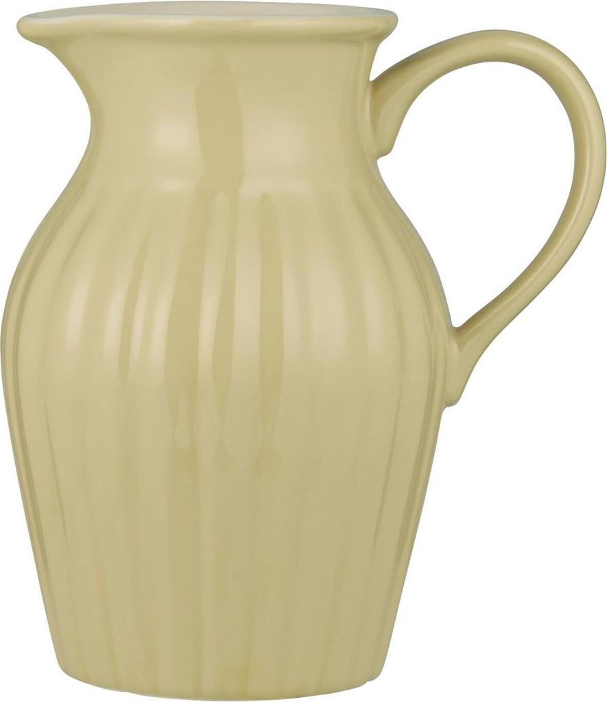 IB Laursen Kanne 1,7 Liter Mynte WHEAT STRAW Beige Keramik Geschirr Karaffe Krug