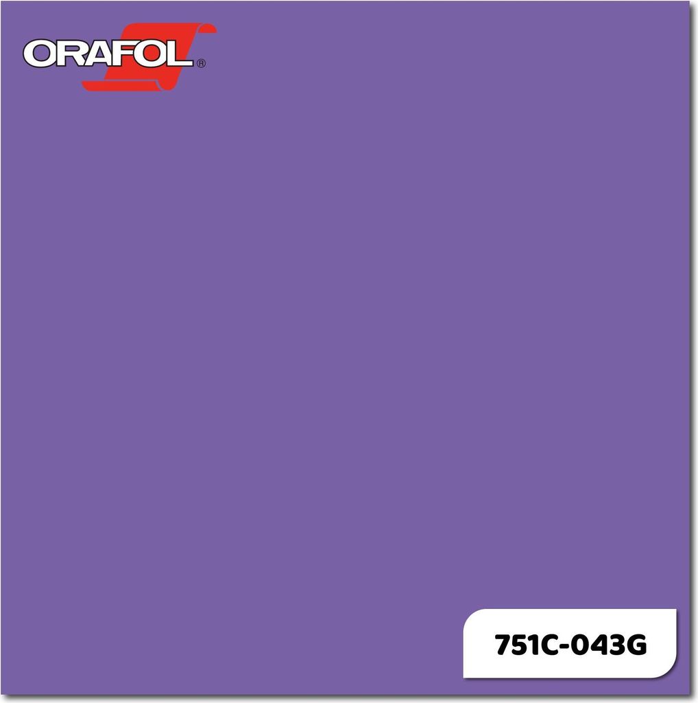 ORAFOL ORACAL 751C Meterware - 043 LAVENDER in 126 x 100cm