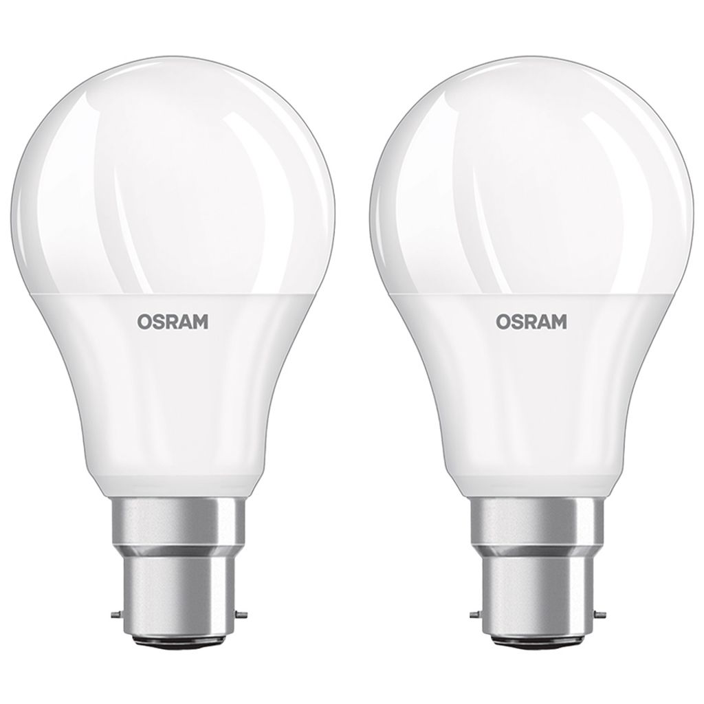 Osram BASE CLAS A 60 FR 8.5 W /2700 K B22D 2PACK LED-Lampe, Produktbild 