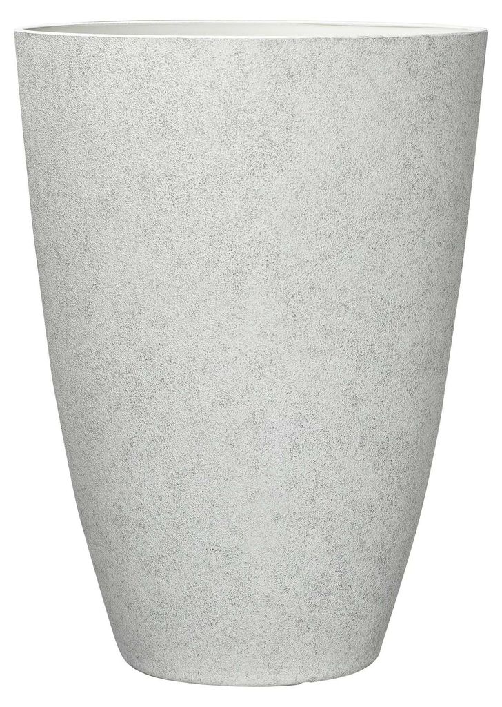 Blumentopf Ø: 41 x H: 55,7 cm Faux White, für Innen & Produktbild 