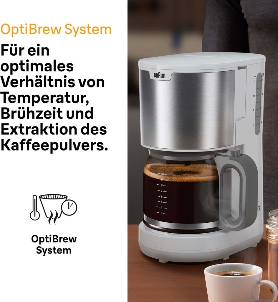 KF1500WH PurShine Filterkaffeemaschine Produktbild 