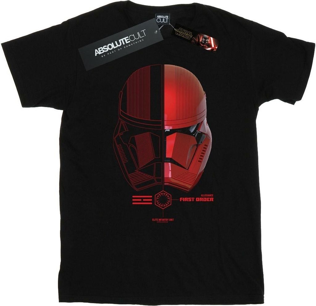 Star Wars: The Rise of Skywalker - "Sith Trooper" T-Shirt für Damen BI46140 (S) (Schwarz)