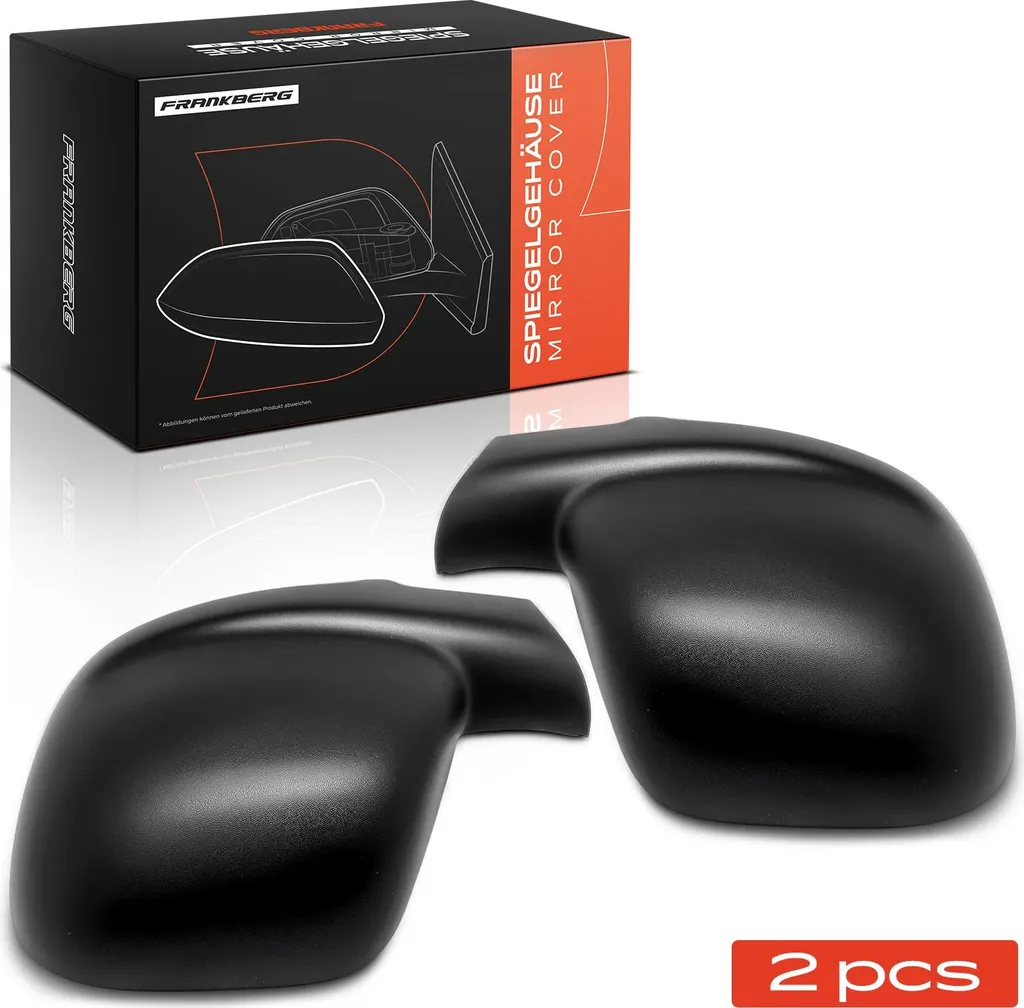 Frankberg 2x Coque de Rétroviseur pour Citroën Berlingo B9 de 2008+