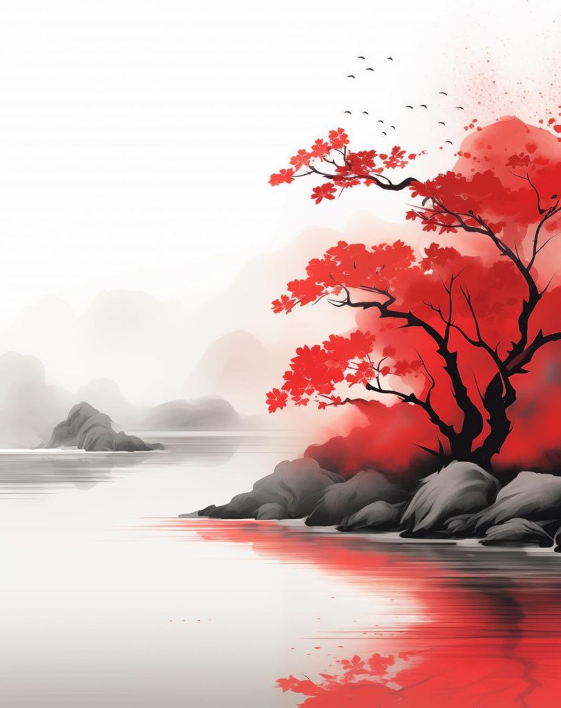 Plakat 39,5x55cm Ruhe bei der Meditation