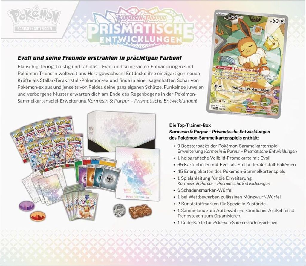 Pokemon Karmesin & Purpur KP 08.5 Prismatische Produktbild 6