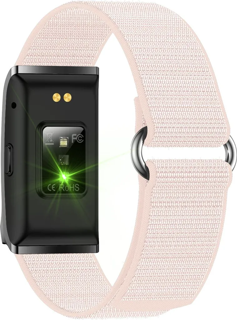 Montre connectée pour le suivi du sport et de la santé coloris rose