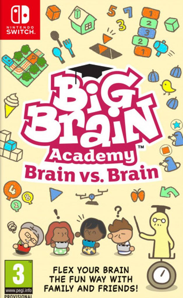 Big Brain Academy: Brain vs Brain  (SWITCH) Obrázek produktu 