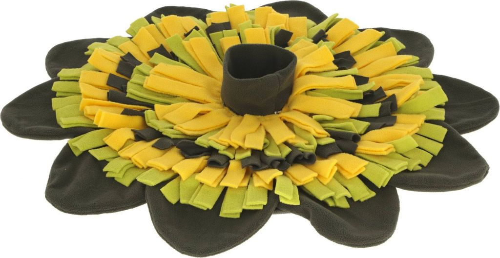 Kerbl Sonnenblumen-schnüffelteppich 60 Cm Gelb Gelb One Size