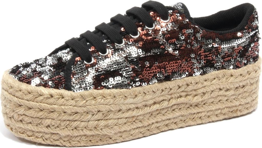 B2196 scarpa donna JEFFREY CAMPBELL Trainer zeppa Schuh Frau