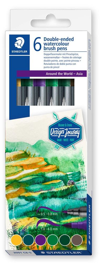 STAEDTLER "Design Journey" Around the world Asien Set