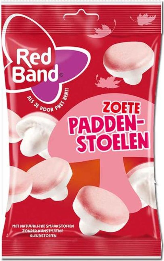 Red Band Süße Pilze aus Schaumzucker mit Himbeergeschmack Produktbild 
